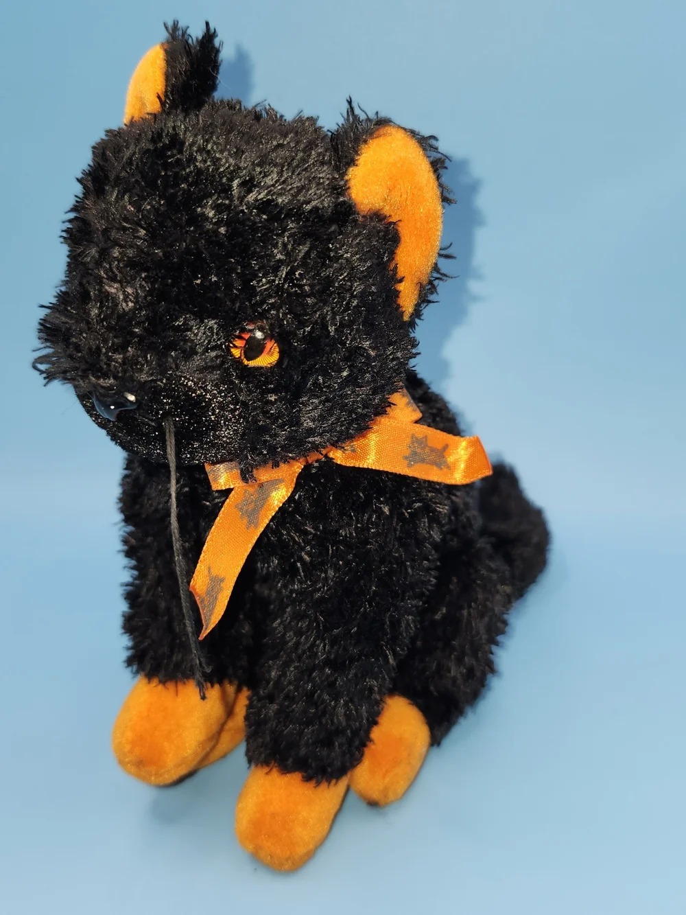 Vintage Ty Beanie Baby FRAIDY Black Cat 2000 Halloween Plush - No Hang Tag